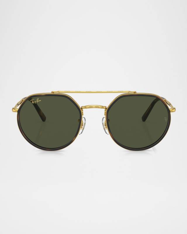 Metal Round Sunglasses, 53MM